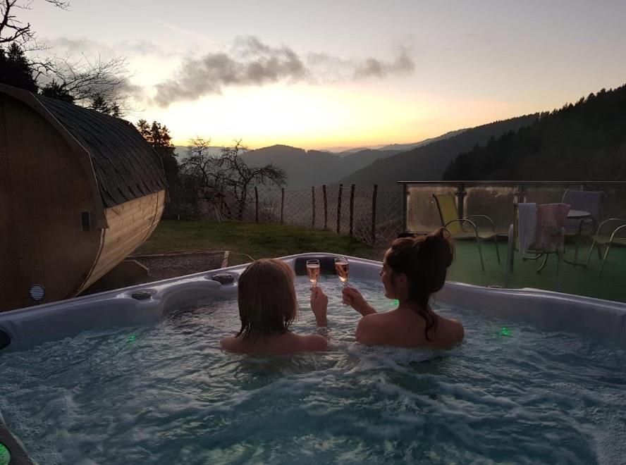 Ferienhaus Wendelinus Mit Pool & Sauna เฮาซาค ภายนอก รูปภาพ
